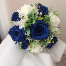 A collection of wedding bouquets featuring faux flowers (available in a range of colours)