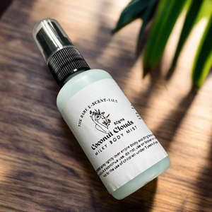 Fragranced milky body mist - coconut clouds perfume spray