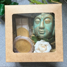 Wax Melt New Home Gift Set – Melts, rose Flower & Ceramic Burner