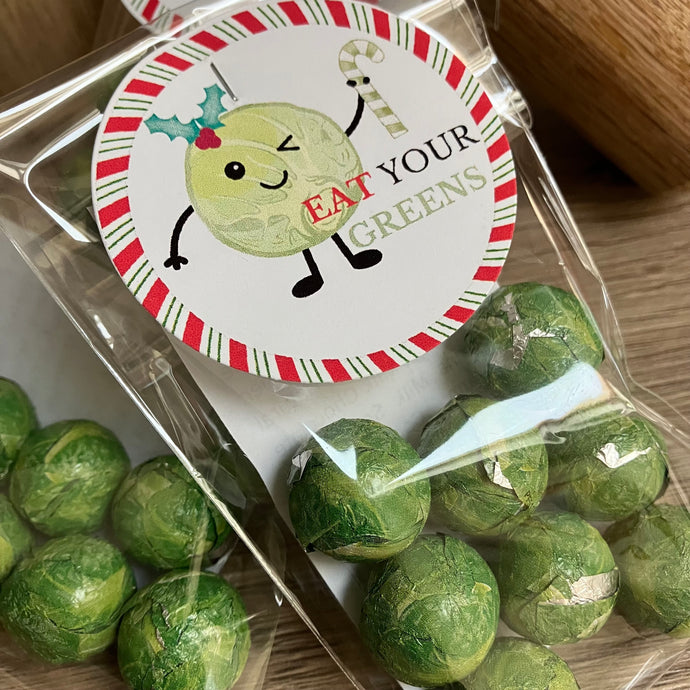 christmas chocolate sprouts