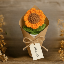 Handmade Crochet Sunflower in Pot – Unique Gift & Home Décor
