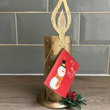 Christmas decorative candle holder