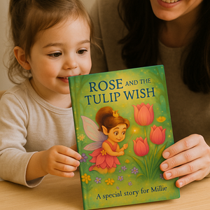 Tulip Fairy Book & Personalised Money Box – A Magical Gift Set for Little Dreamers