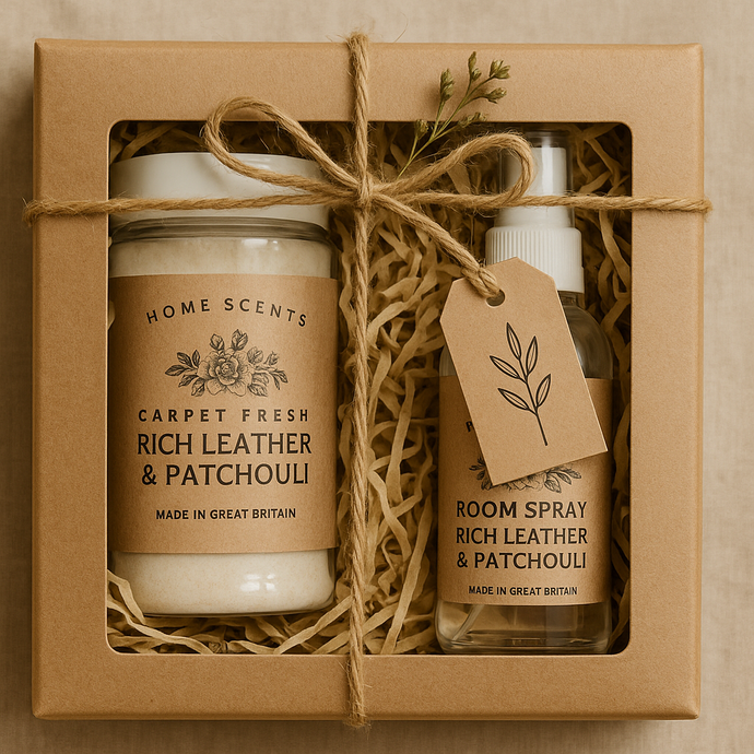 a combo of Carpet Fresh and Room/Pillow Spray ideal new home gift