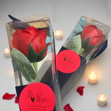 single soap red rose