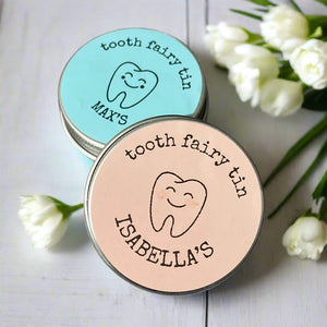 Personalised Tooth fairy tin