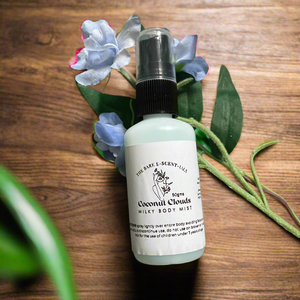 Fragranced milky body mist - coconut clouds perfume spray