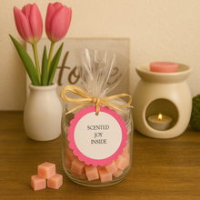 Wax Melt Jar Gift | Handmade Scented Wax Melts in Jar, Perfectly Imperfect Chunks Home Fragrance Gift