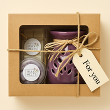 wax melt and wax warmer gift box