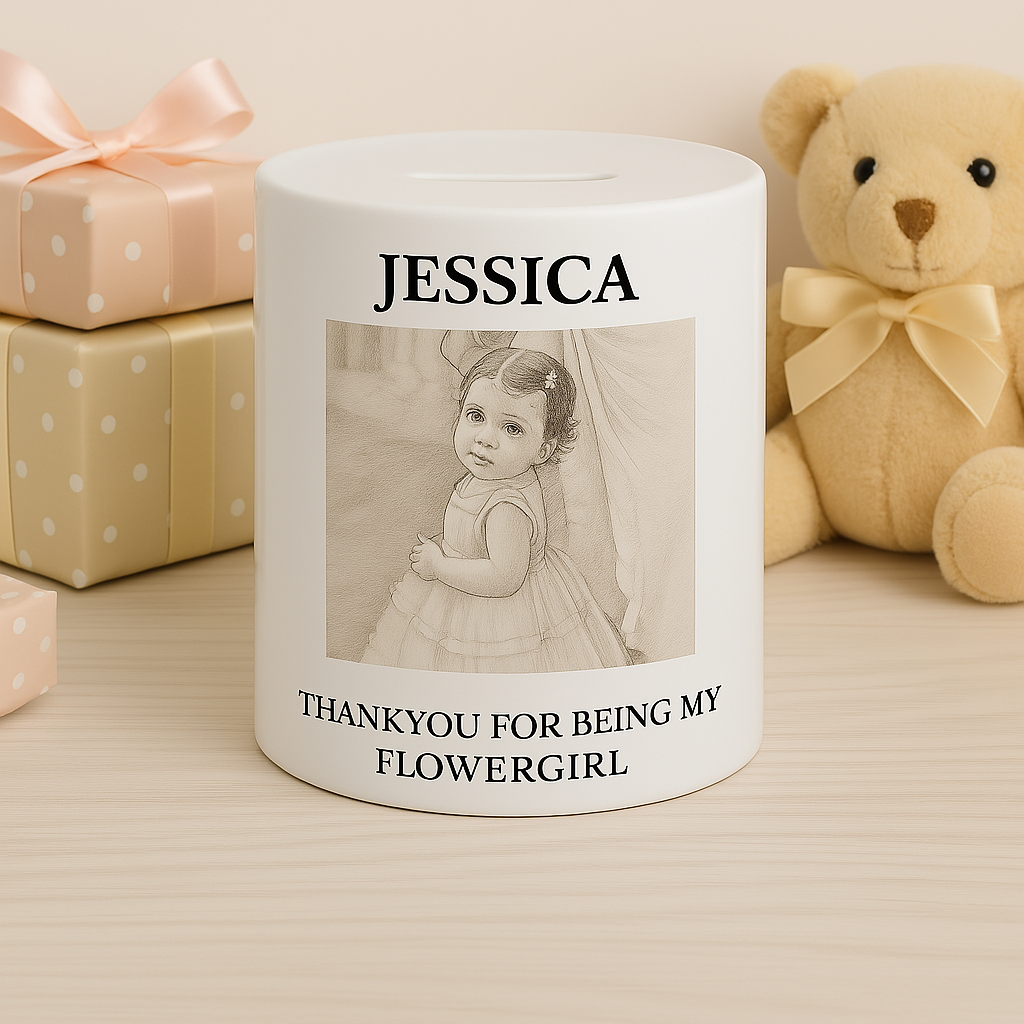hand drawn personalised from photo