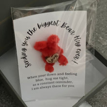 12 red Rose Soap flowers in grey hat box with tiny teddy gift