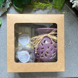 Wax melts Gift Set – Melts & Ceramic Burner