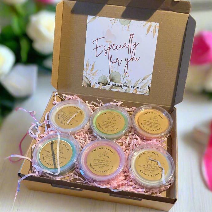 soft scoop wax melt gift box