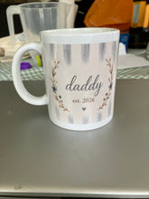 mummy and dadd y set of mugs