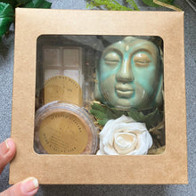 Wax Melt New Home Gift Set – Melts, rose Flower & Ceramic Burner