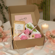 Relax & Restore Pamper Box, Self Care Gift Set for Her, Shower Steamer, Soap, Bath Salts & Flannel