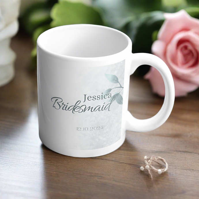 personalised ceramic mug -  wedding gift for your bridesmaids