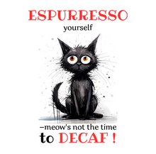 ceramic mug from our black cat collection - Espurrresso yourself