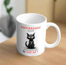ceramic mug from our black cat collection - Espurrresso yourself