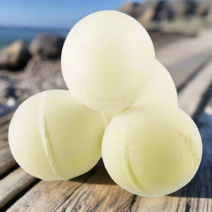 pk 3 essential oil bath bombs in box - chamomile & grapefruit
