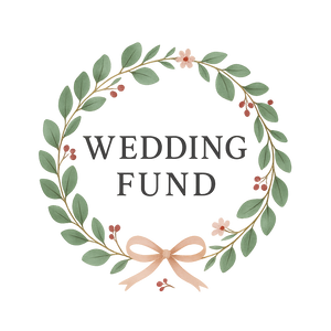Wedding Fund Money Box – Eucalyptus Wreath Engagement Gift