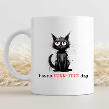 A Ceramic Gift Mug From Our Black Cat Collection - 'purrfect Day'
