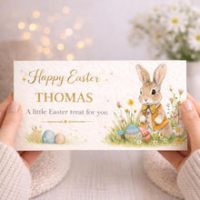 Personalised Easter Money Envelope for Kids | Bunny Cash Gift Holder | Custom Easter Treat Wallet | Easter Bunny Gift for Children