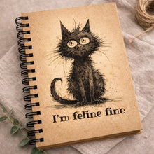Funny Black Cat Mug and notebook – PURR-FECT Gift for Cat Lovers