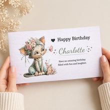 Personalised birthay Money Envelope for Kids | Cash Gift Holder | Custom Treat Wallet | Gift for Children