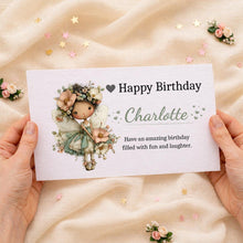 Personalised birthay Money Envelope for Kids | Cash Gift Holder | Custom Treat Wallet | Gift for Children