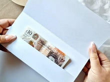 Personalised Engagement money envelope, Floral Engagement Card, Sage Green or Blush Congratulations Card, Custom Names Engagement Gift