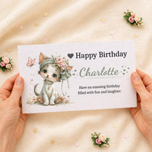 Personalised birthay Money Envelope for Kids | Cash Gift Holder | Custom Treat Wallet | Gift for Children