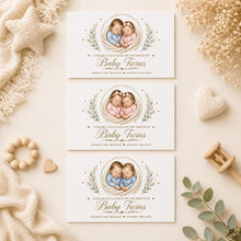 Twins 1st Birthday Money Envelope | Boy Girl Twins Card | Twin Boys Twin Girls First Birthday Gift Money Wallet | Personalised Names