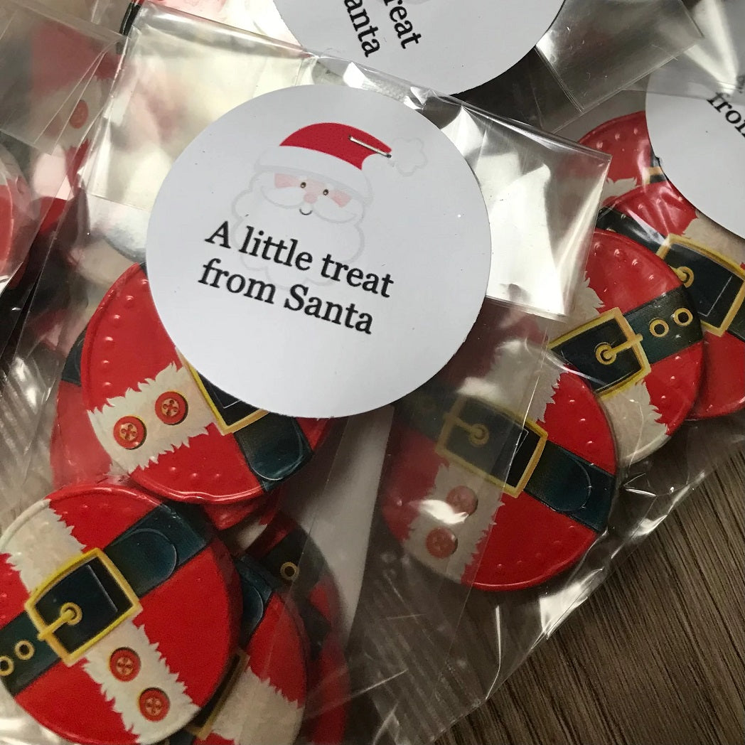 christmas chocolate santa sweet treats - stocking fillers