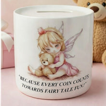 Personalised fairy Money Box Gift – Custom Name Keepsake