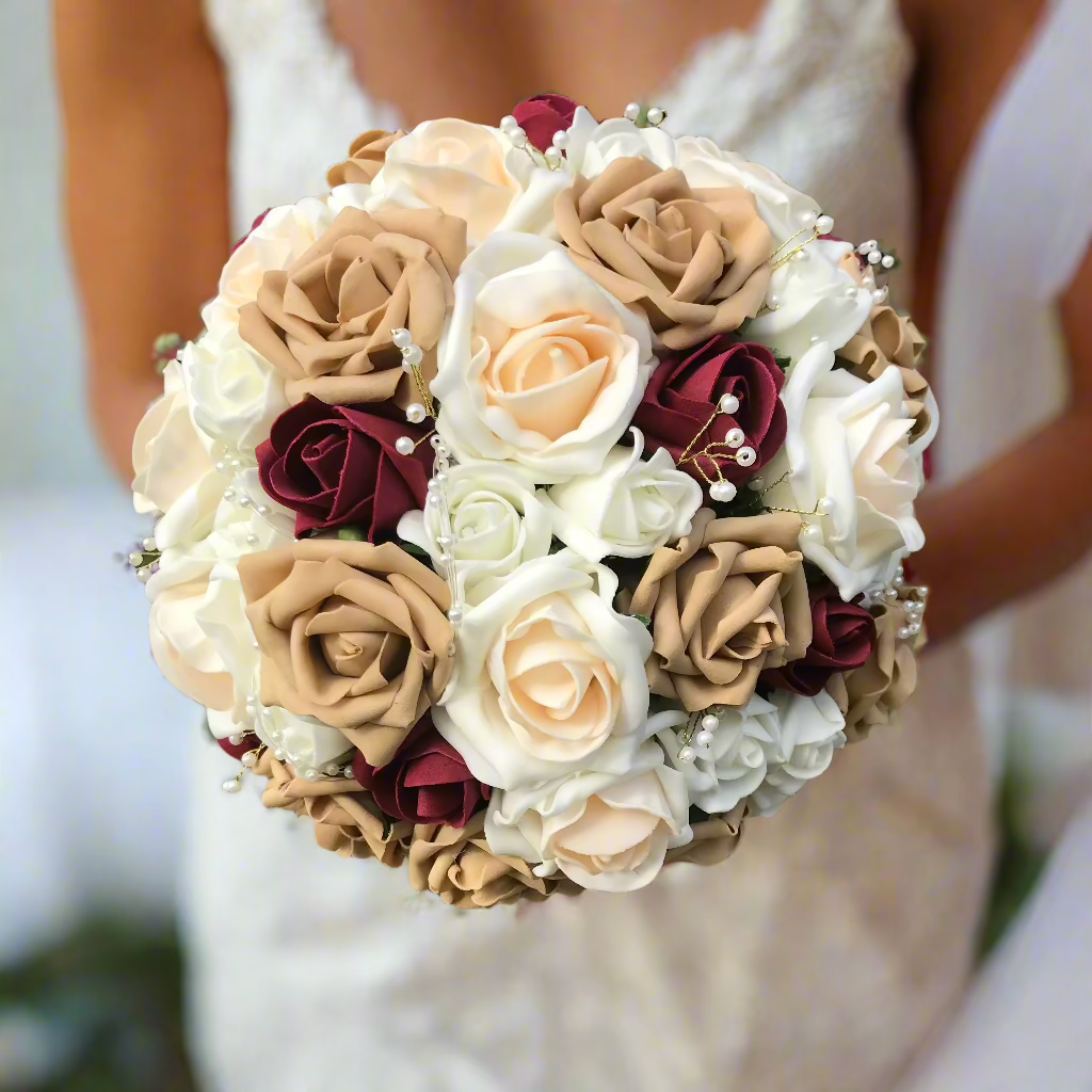 Rose wedding online flower bouquets