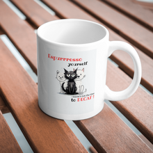 a ceramic gift mug from our black cat collection - 'purrfect day'