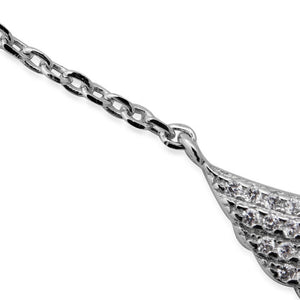 925 sterling silver Simulated Diamond Necklace