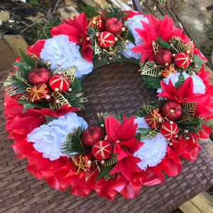14"christmas wreath