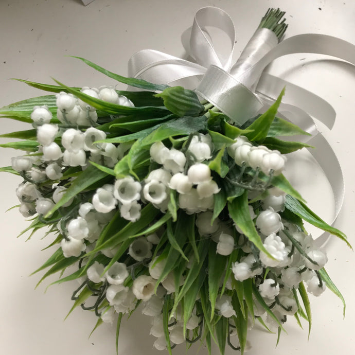 wedding bouquet of Elegant Lily of the Valley – Timeless Beauty for Your Special Day