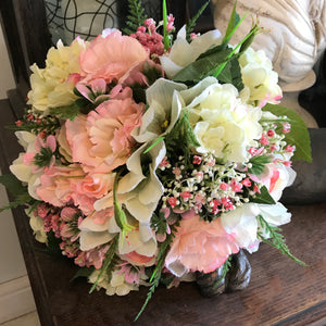 artificial wedding bouquet
